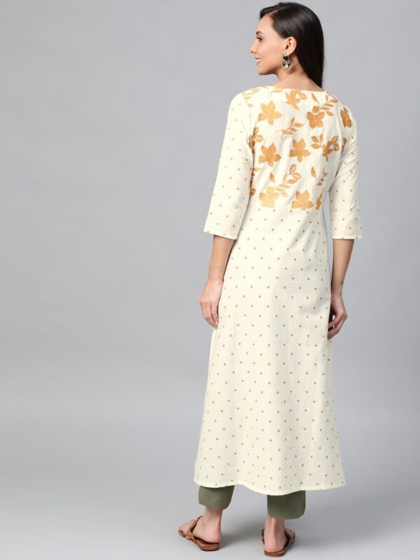 HERE&NOW Women Printed Anarkali Kurta