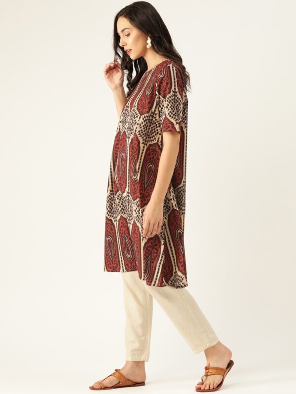 Sangria Women Ethnic Printed A-Line Kurta