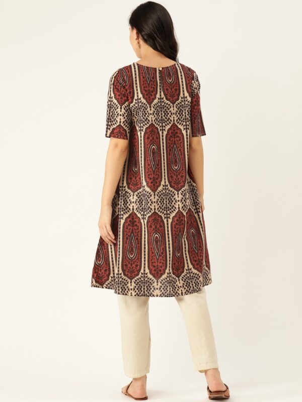 Sangria Women Ethnic Printed A-Line Kurta