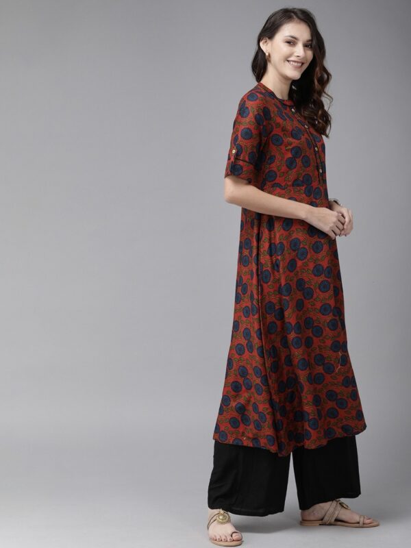 Anouk Women Floral Printed A-Line Kurta