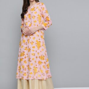 HERE&NOW Women Floral Printed Kurta