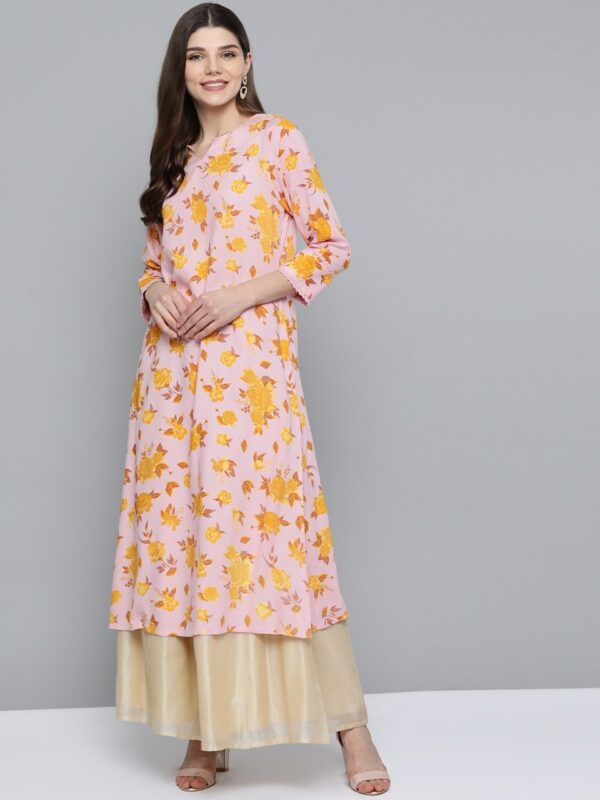 HERE&NOW Women Floral Printed Kurta