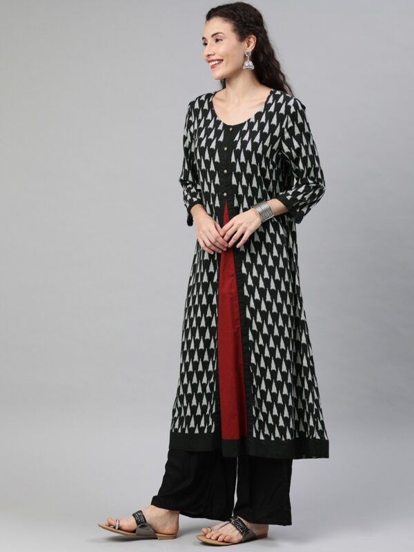 Anouk Women Printed A-Line Kurta