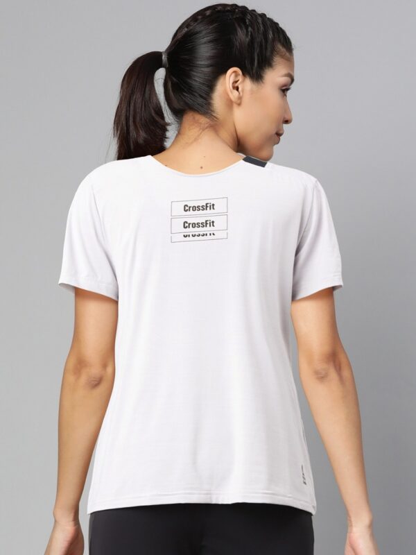 Reebok Women Crossfit Activchill Solid T-Shirt