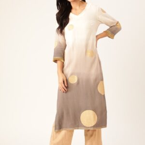 Moda Rapido Women Printed Straight Kurta