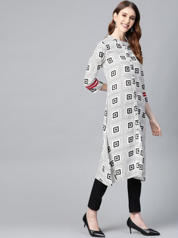 HERE&NOW Women Printed A-Line Kurta