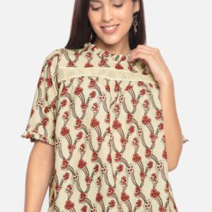 HERE&NOW Women Printed Top