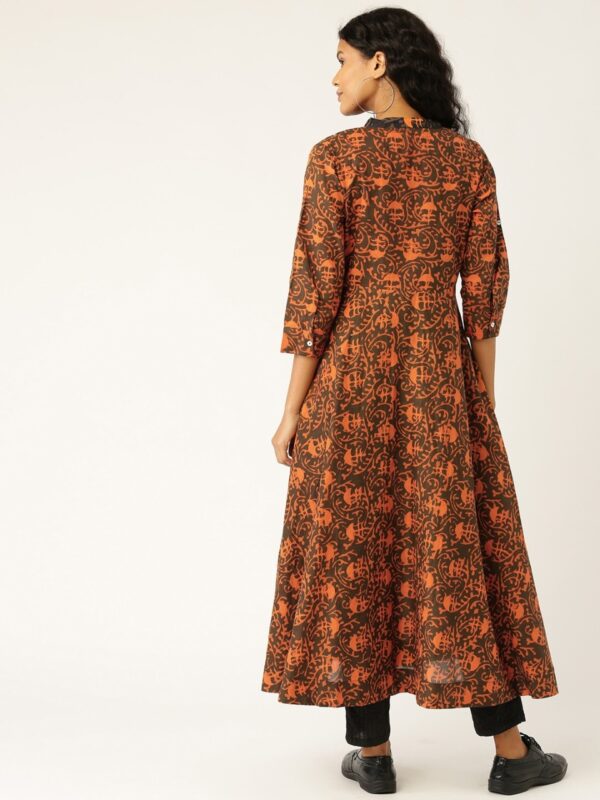 Sangria Women Printed Anarkali Kurta