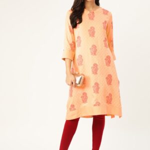 Moda Rapido Women Printed A-Line Kurta