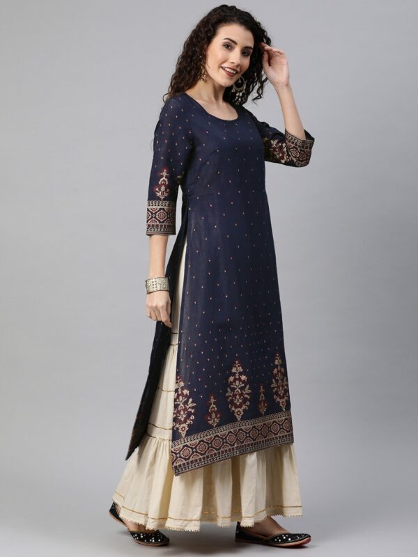 Anouk Women Printed A-Line Kurta