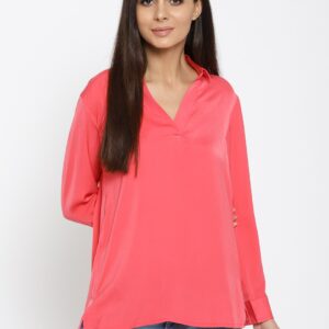 United Colors of Benetton Women  Solid Shirt Style Top