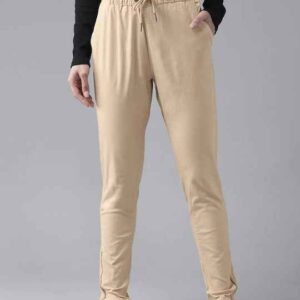 Roadster The Lifestyle Co Women Regular Fit Solid Trousers