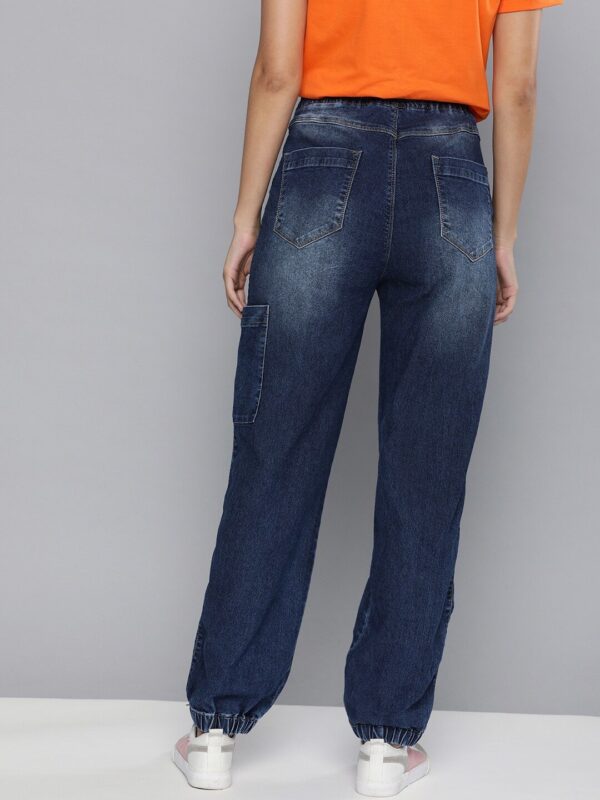 HERE&NOW  Jogger Fit Women Blue Jeans