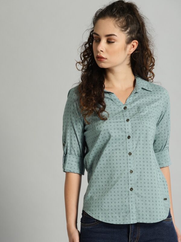 Roadster Women Printed Casual Shirt