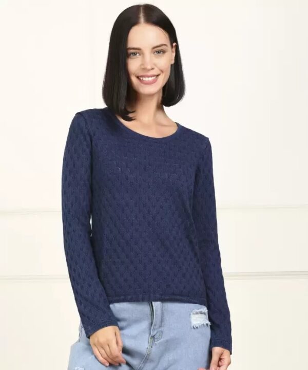 Levis Women Self Design Knitted Top