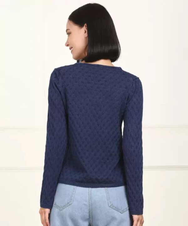 Levis Women Self Design Knitted Top