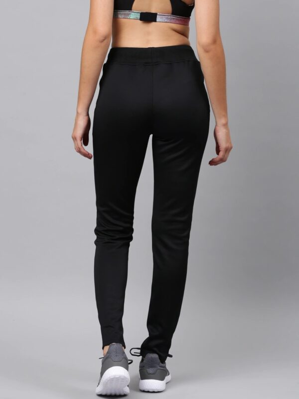 HRX Black Slim Rapid Dry Track Pants