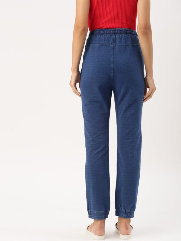 DressBerry Women Blue Solid Joggers