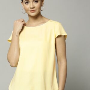 Marks & Spencer Women Solid Styled Back Top