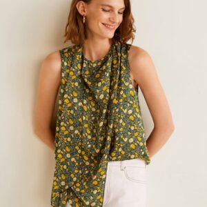 Mango Women Top with floral print