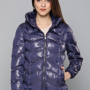 HERE&NOW Women Solid Puffer Jacket