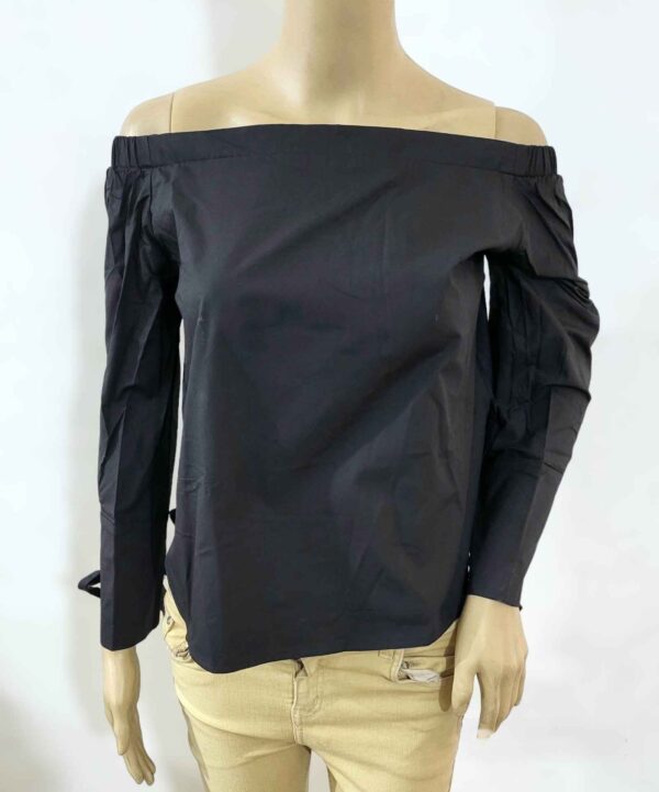 Miss Bennett Solid Women Black Top