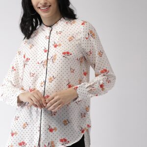 Mast & Harbour Women Regular Fit Printed Casual Shirt