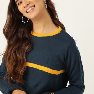 DressBerry Women Stripe Detail Pullover