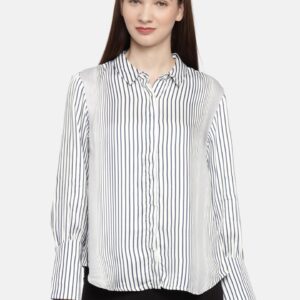 Allen Solly Women Regular Fit Striped Casual Shirt