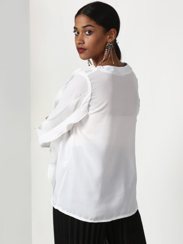 Miss Bennett Women White Solid Top