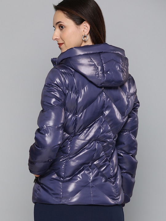 HERE&NOW Women Solid Puffer Jacket