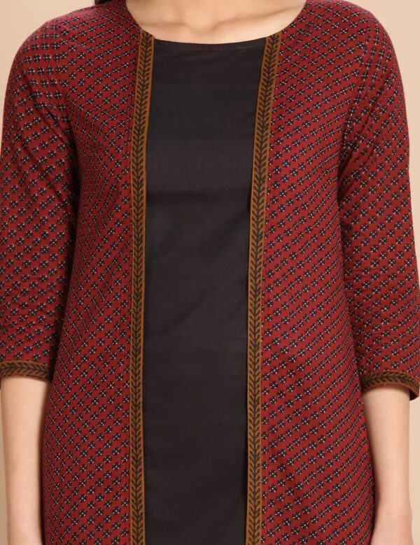 Imara Women Round Neck Printed Kurta