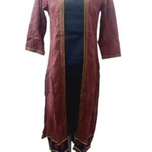 Imara Women Round Neck Printed Kurta