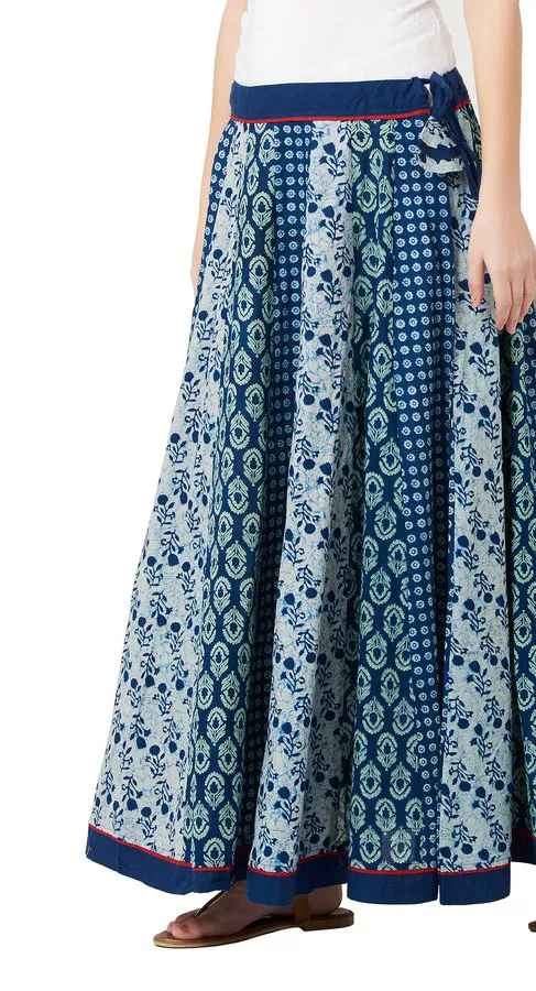 Imara Women Panelled Printed Skirts