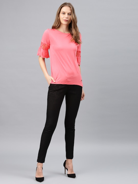 French Connection Women Solid Top