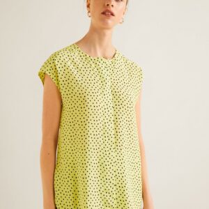 MANGO Women Fluorescent Printed Top