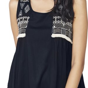 GLOBAL DESI  Casual Sleeveless Solid Women Top