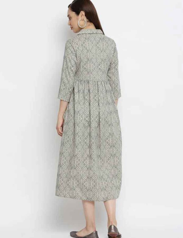 Imara Women Round Neck Printed Dresses