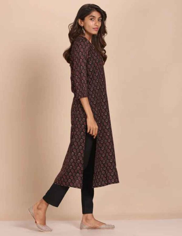 Imara Women V-Neck Printed Suit Set