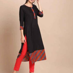 Imara Women Round Neck Printed Suit Sets