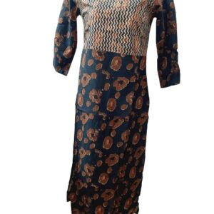 Previous Next Imara Women Round Neck Printed Kurta