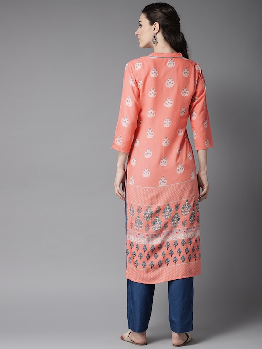 Moda Rapido Women Printed Straight Kurta