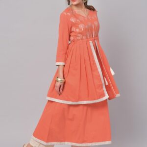 La Firangi Women Printed Anarkali Kurta