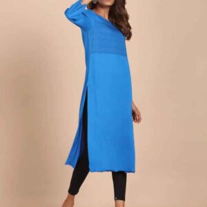 Imara Women Round Neck Printed Kurta