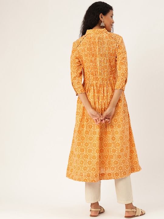 Sangria Women Printed A-Line Kurta