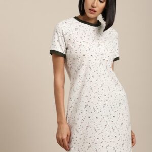 her by invictus Women Printed Shift Dress