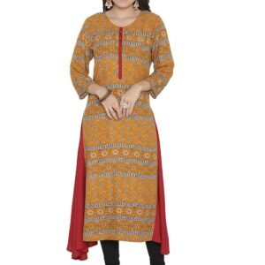 Shree Women Printed A-Line Asymmetric Kurta