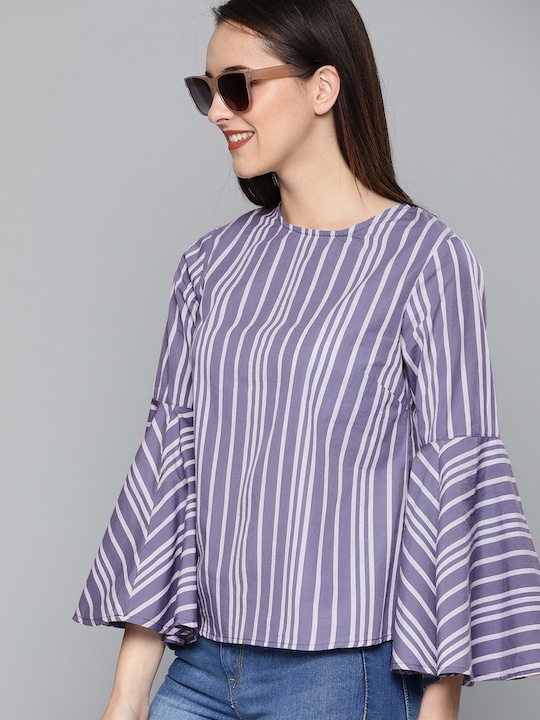 HERE&NOW Women Striped Top