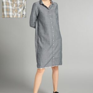 Roadster Women Checked Reversible Dress