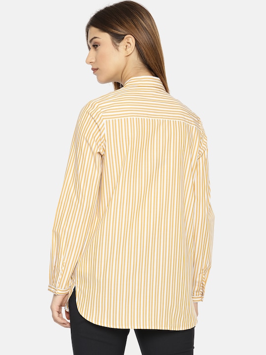 Van Heusen Woman Regular Fit Striped Casual Shirt